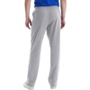 image:imageHanes Mens Sweatpants Pack  3Pack  Essentials Midweight Cotton Jersey Lounge Pants  Open Bottom  Pockets  32Light Steel