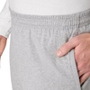 image:imageHanes Mens Sweatpants Pack  3Pack  Essentials Midweight Cotton Jersey Lounge Pants  Open Bottom  Pockets  32Light Steel