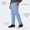 image:imageHanes Mens Sweatpants Ultimate Cotton Fleece Sweatpants Joggers with Pockets for MenLight Blue