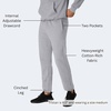 image:imageHanes Mens Sweatpants Ultimate Cotton Fleece Sweatpants Joggers with Pockets for MenLight Steel