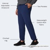 image:imageHanes Mens Sweatpants Ultimate Cotton Fleece Sweatpants Joggers with Pockets for MenNavy