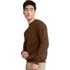 image:imageHanes Mens Sweatshirt EcoSmart Fleece Crewneck Sweatshirt Big amp Tall Available 1 or 2PackArmy Brown  1 Pack