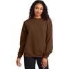 image:imageHanes Mens Sweatshirt EcoSmart Fleece Crewneck Sweatshirt Big amp Tall Available 1 or 2PackArmy Brown  1 Pack