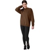 image:imageHanes Mens Sweatshirt EcoSmart Fleece Crewneck Sweatshirt Big amp Tall Available 1 or 2PackArmy Brown
