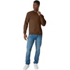 image:imageHanes Mens Sweatshirt EcoSmart Fleece Crewneck Sweatshirt Big amp Tall Available 1 or 2PackArmy Brown