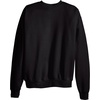 image:imageHanes Mens Sweatshirt EcoSmart Fleece Crewneck Sweatshirt Big amp Tall Available 1 or 2PackBlack  2 Pack