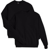 image:imageHanes Mens Sweatshirt EcoSmart Fleece Crewneck Sweatshirt Big amp Tall Available 1 or 2PackBlack