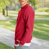 image:imageHanes Mens Sweatshirt EcoSmart Fleece Crewneck Sweatshirt Big amp Tall Available 1 or 2PackDeep Red