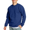 image:imageHanes Mens Sweatshirt EcoSmart Fleece Crewneck Sweatshirt Big amp Tall Available 1 or 2PackDeep Royal  2 Pack