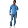 image:imageHanes Mens Sweatshirt EcoSmart Fleece Crewneck Sweatshirt Big amp Tall Available 1 or 2PackDenim Blue
