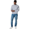 image:imageHanes Mens Sweatshirt EcoSmart Fleece Crewneck Sweatshirt Big amp Tall Available 1 or 2PackLight Steel