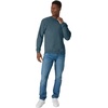 image:imageHanes Mens Sweatshirt EcoSmart Fleece Crewneck Sweatshirt Big amp Tall Available 1 or 2PackMetallic Teal