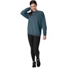 image:imageHanes Mens Sweatshirt EcoSmart Fleece Crewneck Sweatshirt Big amp Tall Available 1 or 2PackMetallic Teal
