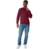 image:imageHanes Mens Sweatshirt EcoSmart Fleece Crewneck Sweatshirt Big amp Tall Available 1 or 2PackMulled Berry