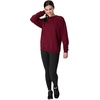 image:imageHanes Mens Sweatshirt EcoSmart Fleece Crewneck Sweatshirt Big amp Tall Available 1 or 2PackMulled Berry