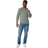 image:imageHanes Mens Sweatshirt EcoSmart Fleece Crewneck Sweatshirt Big amp Tall Available 1 or 2PackStonewashed Green
