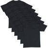 image:imageHanes Mens TShirt Pack  4 or 6 Pack  EssentialT Crewneck Cotton TShirts  Everyday Mens Clothing  Big amp TallBlack  6 Pack