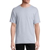 image:imageHanes Mens TShirt Pack  4 or 6 Pack  EssentialT Crewneck Cotton TShirts  Everyday Mens Clothing  Big amp TallLight Steel