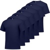 image:imageHanes Mens TShirt Pack  4 or 6 Pack  EssentialT Crewneck Cotton TShirts  Everyday Mens Clothing  Big amp TallNavy