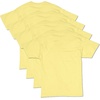 image:imageHanes Mens TShirt Pack  4 or 6 Pack  EssentialT Crewneck Cotton TShirts  Everyday Mens Clothing  Big amp TallYellow
