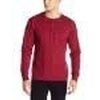 image:imageHanes Mens TShirts Mens Beefyt Henley Shirts Mens Cotton Long Sleeve ShirtsBrandywine Heather