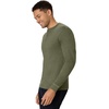 image:imageHanes Mens TShirts Mens Beefyt Henley Shirts Mens Cotton Long Sleeve ShirtsCamouflage Green Htr
