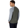 image:imageHanes Mens TShirts Mens Beefyt Henley Shirts Mens Cotton Long Sleeve ShirtsCamouflage GreenOxford Gray