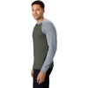image:imageHanes Mens TShirts Mens Beefyt Henley Shirts Mens Cotton Long Sleeve ShirtsCamouflage GreenOxford Gray