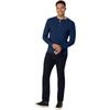 image:imageHanes Mens TShirts Mens Beefyt Henley Shirts Mens Cotton Long Sleeve ShirtsNavy Heather