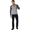 image:imageHanes Mens TShirts Mens Beefyt Henley Shirts Mens Cotton Long Sleeve ShirtsOxford GraySlate Heather