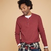image:imageHanes Mens TShirts Mens Beefyt Henley Shirts Mens Cotton Long Sleeve ShirtsPebblestone Crossdye