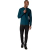 image:imageHanes Mens TShirts Mens Beefyt Henley Shirts Mens Cotton Long Sleeve ShirtsPetro Teal