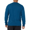 image:imageHanes Mens TShirts Mens Beefyt Henley Shirts Mens Cotton Long Sleeve ShirtsPetro Teal