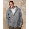 image:imageHanes Mens Ultimate FullZip Hoodie Mens Hooded Fleece Sweatshirt with ZipperBlack