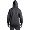 image:imageHanes Mens Ultimate FullZip Hoodie Mens Hooded Fleece Sweatshirt with ZipperCharcoal Heather