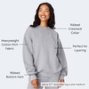 image:imageHanes Mens Ultimate Sweatshirt Heavyweight Fleece Sweatshirt Crewneck Pullover for MenLight Steel