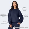 image:imageHanes Mens Ultimate Sweatshirt Heavyweight Fleece Sweatshirt Crewneck Pullover for MenNavy