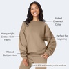 image:imageHanes Mens Ultimate Sweatshirt Heavyweight Fleece Sweatshirt Crewneck Pullover for MenPebble