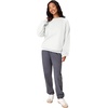 image:imageHanes Mens Ultimate Sweatshirt Heavyweight Fleece Sweatshirt Crewneck Pullover for MenWhite