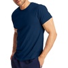 image:imageHanes Mens XTemp Performance TShirt Pack Cotton Blend MoistureWicking Tees for Men 2PackNavy