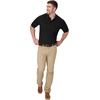 image:imageHanes Mens XTemp Short Sleeve Polo Shirt Midweight Mens ShirtBlack