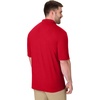 image:imageHanes Mens XTemp Short Sleeve Polo Shirt Midweight Mens ShirtDeep Red