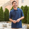 image:imageHanes Mens XTemp Short Sleeve Polo Shirt Midweight Mens ShirtWhite