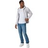 image:imageHanes Mens Zipup Hoodie Ecosmart Fleece Fullzip Hoodie for Men Hooded SweatshirtAsh