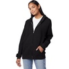 image:imageHanes Mens Zipup Hoodie Ecosmart Fleece Fullzip Hoodie for Men Hooded SweatshirtBlack