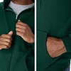 image:imageHanes Mens Zipup Hoodie Ecosmart Fleece Fullzip Hoodie for Men Hooded SweatshirtDeep Forest