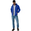 image:imageHanes Mens Zipup Hoodie Ecosmart Fleece Fullzip Hoodie for Men Hooded SweatshirtDeep Royal