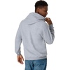 image:imageHanes Mens Zipup Hoodie Ecosmart Fleece Fullzip Hoodie for Men Hooded SweatshirtLight Steel