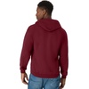 image:imageHanes Mens Zipup Hoodie Ecosmart Fleece Fullzip Hoodie for Men Hooded SweatshirtMulled Berry