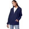 image:imageHanes Mens Zipup Hoodie Ecosmart Fleece Fullzip Hoodie for Men Hooded SweatshirtNavy